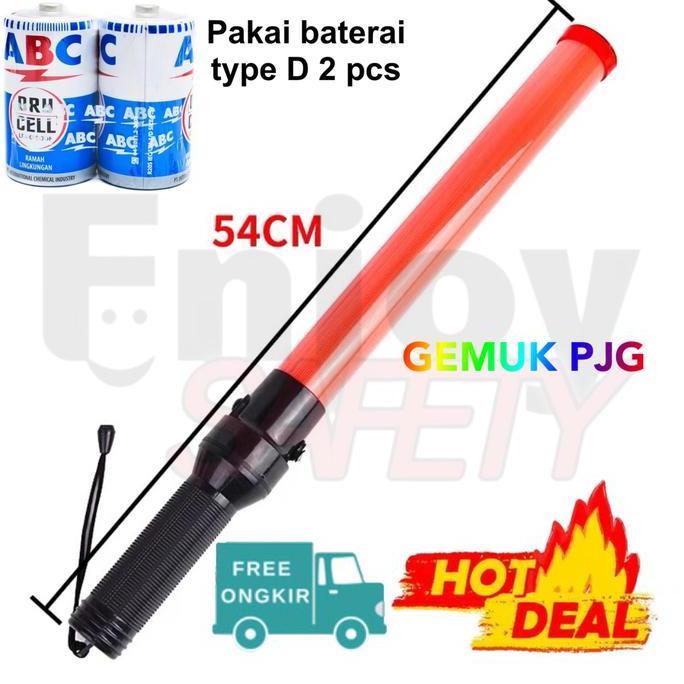 Tongkat Parkir Lalin Stik Parkir/ Stun-gun 41cm dan 54 cm