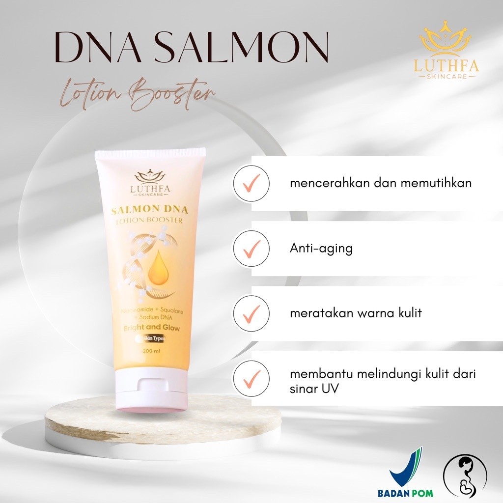 DNA SALMON lotion booster