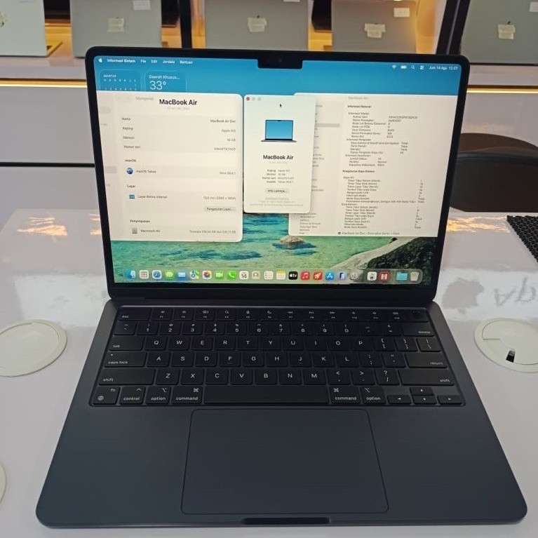 SECOND @MACBOOK AIR M2 13INCH | 15INCH | 2022 2023 256GB 512GB 1TB TERMURAH