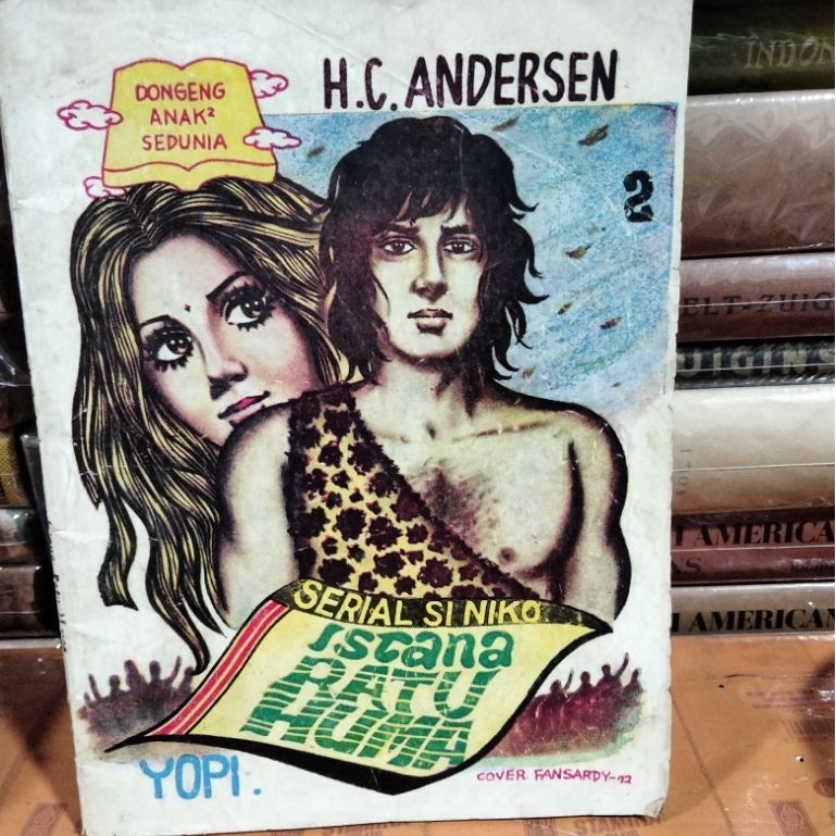 komik Hc Andersen istana ratu Huma