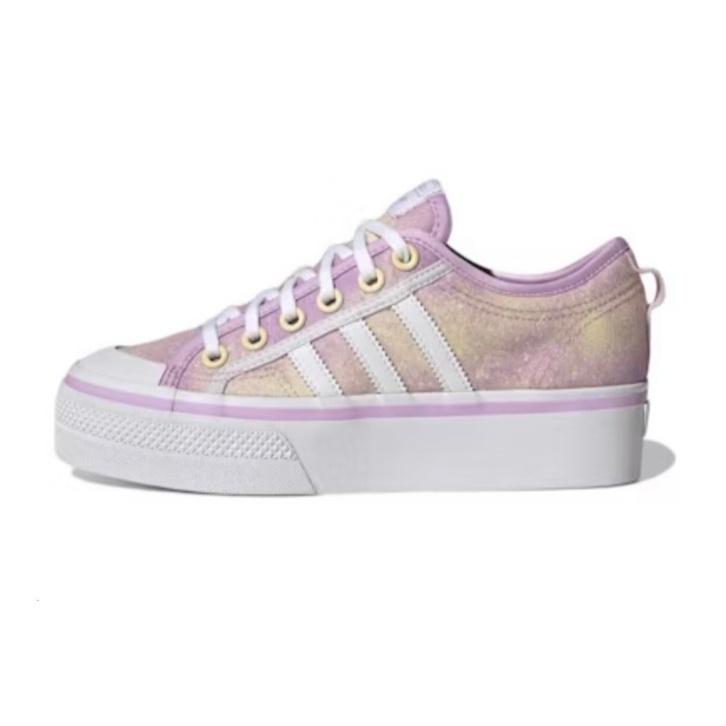 Sepatu adidas Nizza Platform 'Bliss Lilac Almost Yellow' GY9476