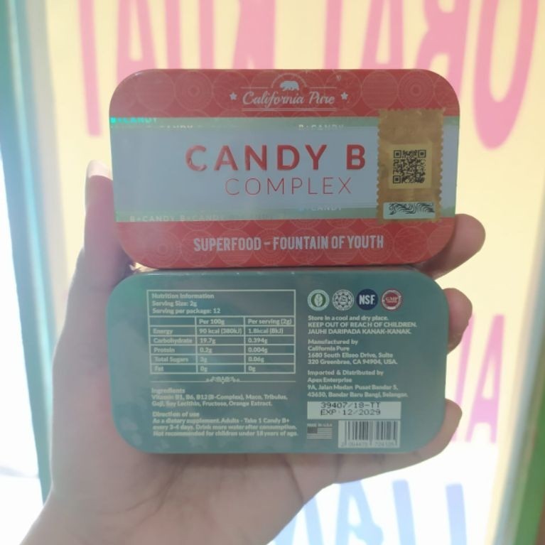 candy 12pcs original b+