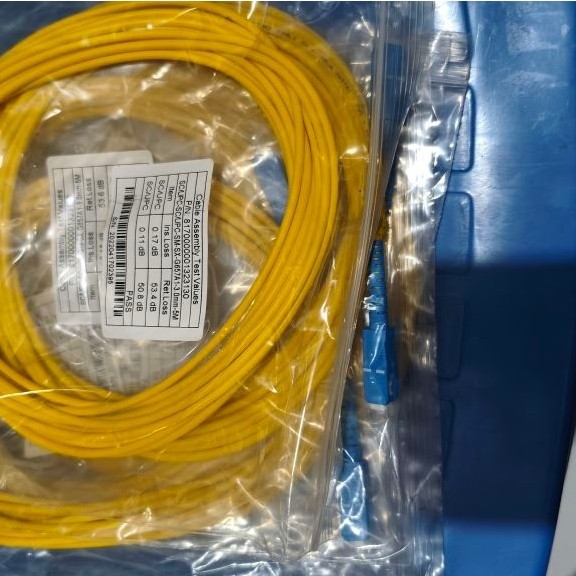 patchcord 5m segel port biru