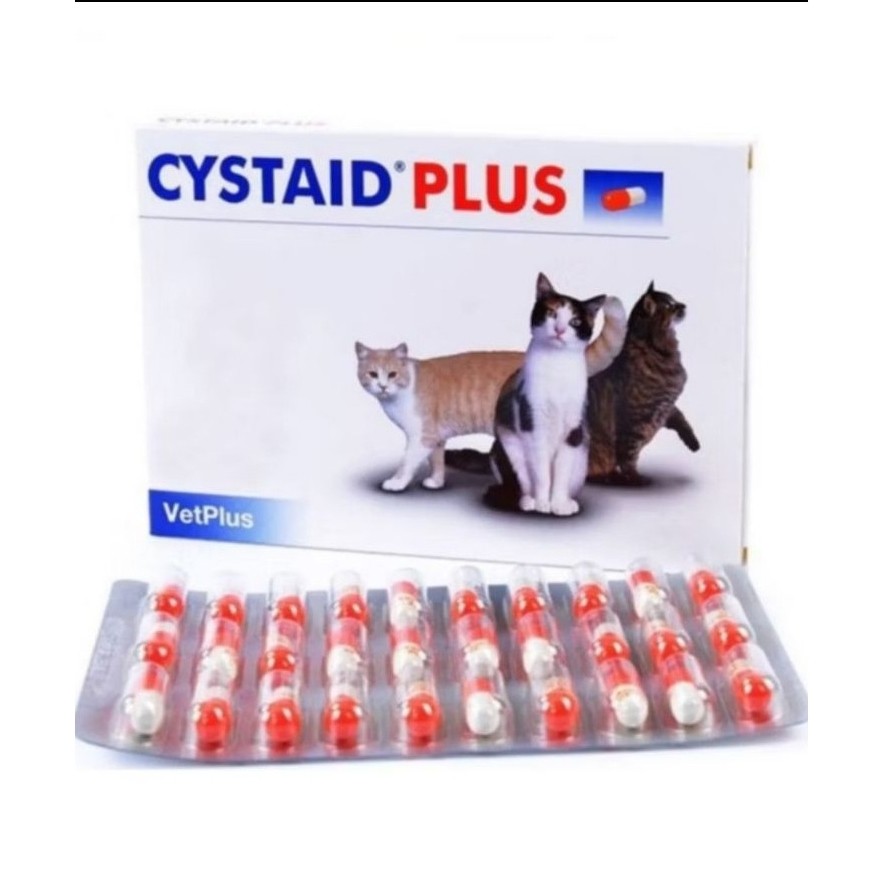 CYSTAID PLUS - CYSTAID PLUS - CYSTAID PLUS - Obat Saluran Kencing - Vetplus