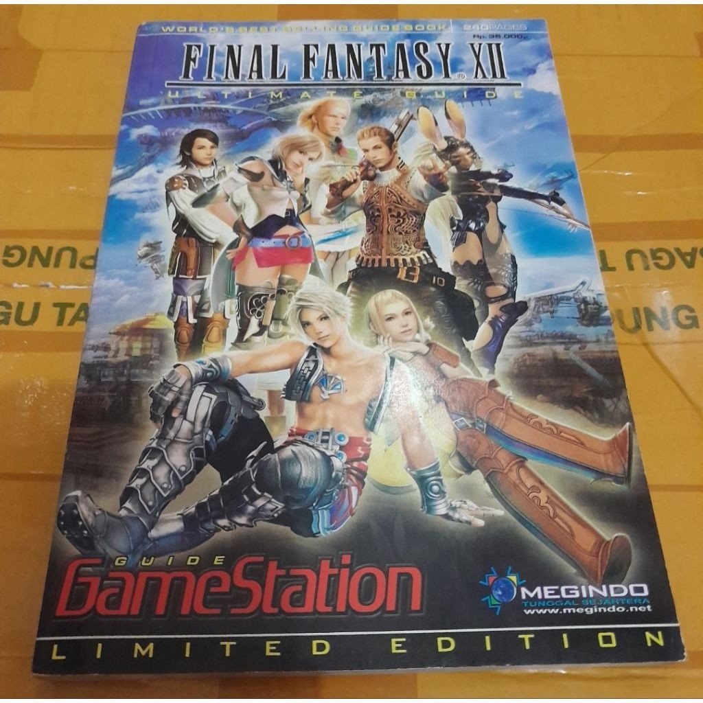 Buku Guide GameStation Final Fantasy XII