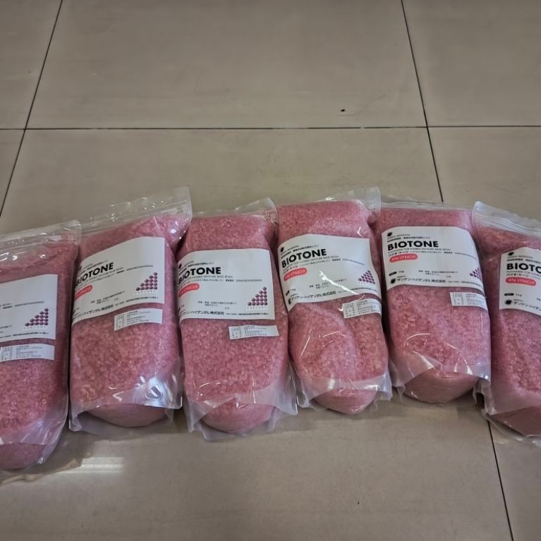 biotone bahan rijid dan flexyble tidak berubah warna sejenis thermosen/lucitone