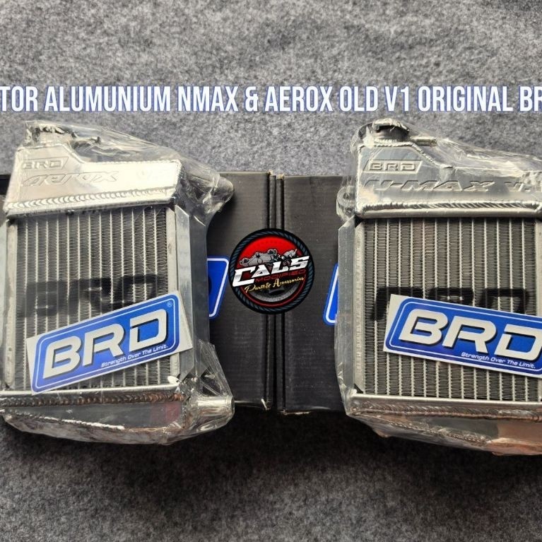 TERMURAH RADIATOR ALUMUNIUM BRD YAMAHA NMAX OLD AEROX OLD ORIGINAL BRD THAILAND
