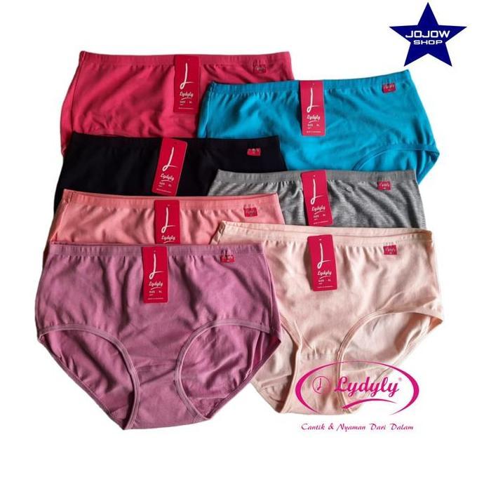 DS234 - 3Pcs - CD Wanita Lydyly JX 251 Maxi || Celana Dalam Wanita