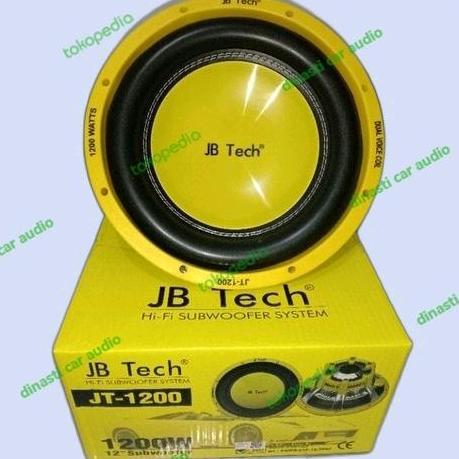 Subwoofer Jbtech JT1200 - Double Coil - 12inch - Dinasti Audio