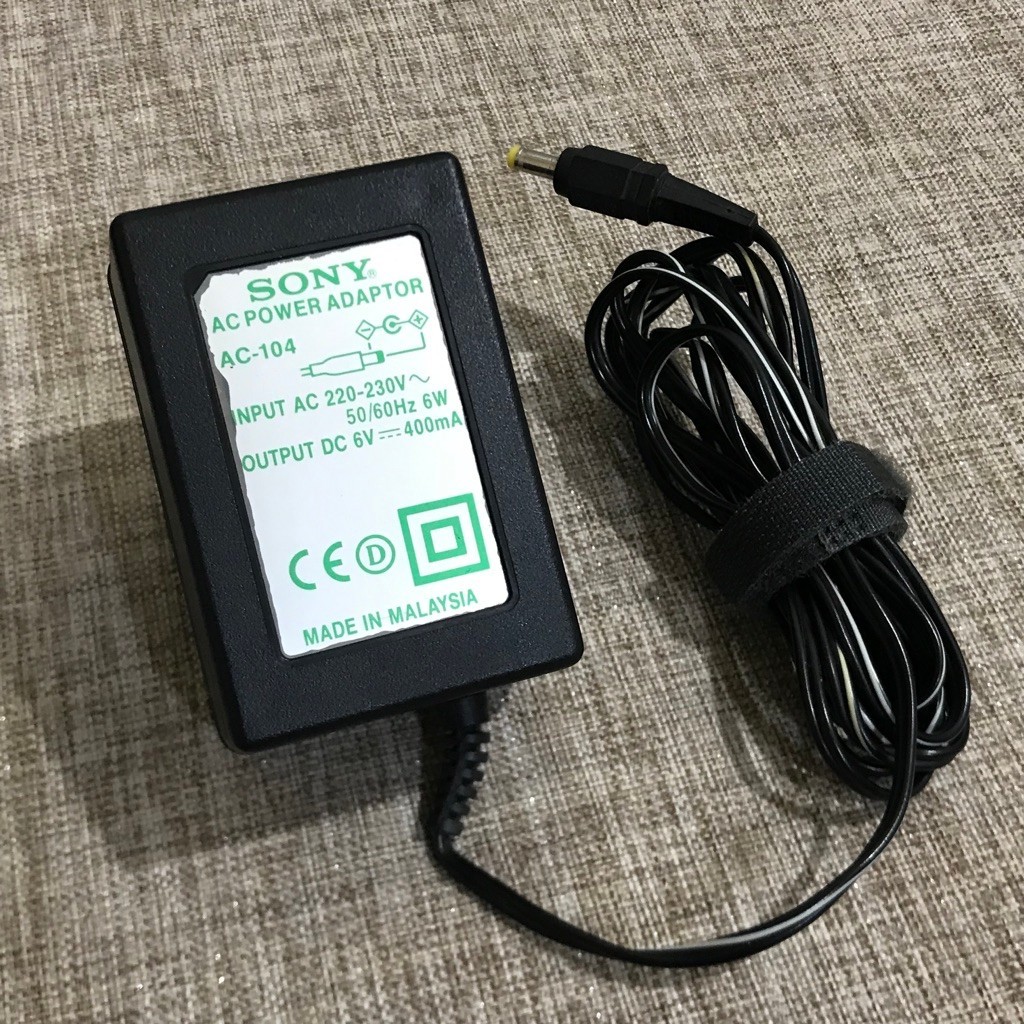 Adaptor Discman Walkman Discman Radio Sony 6V Original Second Normal