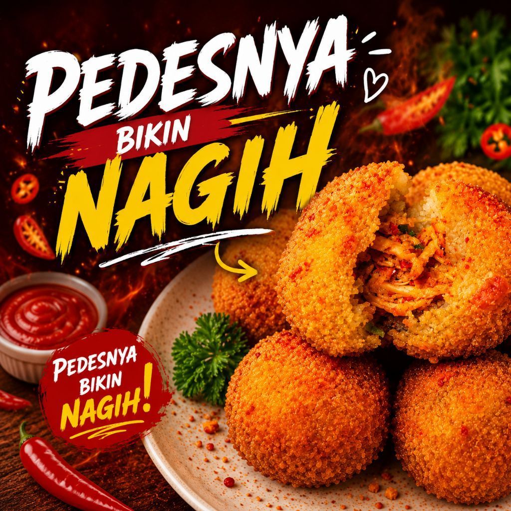 Cilok Frozen | Cilok Crispy Isi Ayam Pedas | Cilok Goreng Crispy | Cemilan Kekinian | Jajanan Pedas 