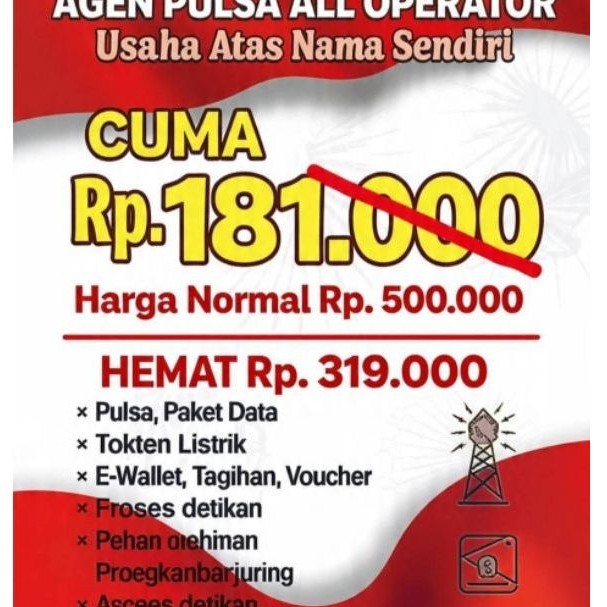 pendaftaran agen pulsa all operator