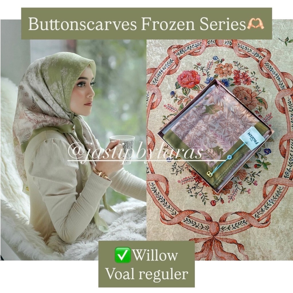 [READY STOCK] BUTTONSCARVES FROZEN SERIES WILLOW NEW BUKAN PRELOVED