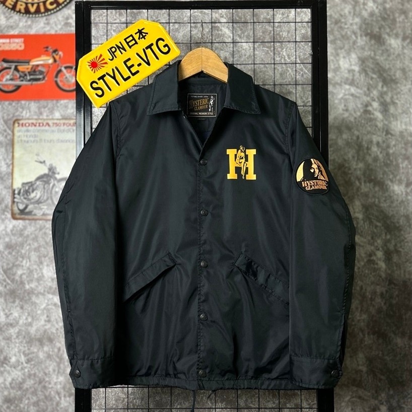 hysteric glamour japan I Wish I Could Meet Elvis original coach jacket windbreaker second