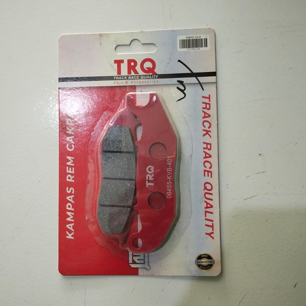 Dispad Kampas Rem Depan TRQ Vario Old Lama Kode Part 06455-KVB-401 - Kualitas Terjamin