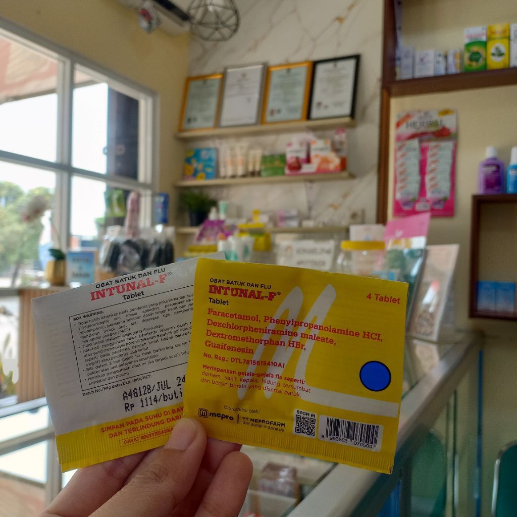 Intunal F Tablet – Obat Flu & Batuk