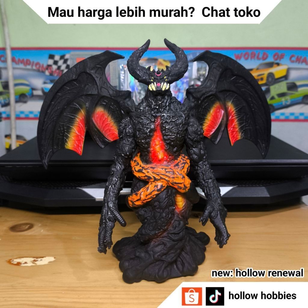 UMS Sofubi Dx Kaiju Beryudora - Sofubi Kaiju ultraman Belial Belyudra