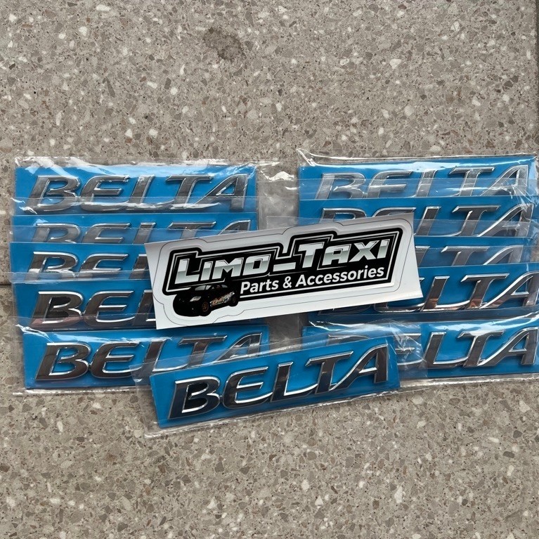 Emblem/logo Belta Original Vios/Limo (BARU)