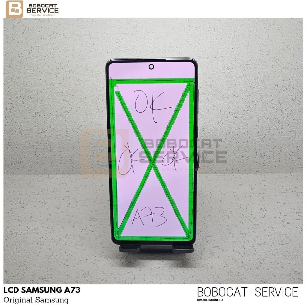 LCD Samsung A73 Original Copotan Normal