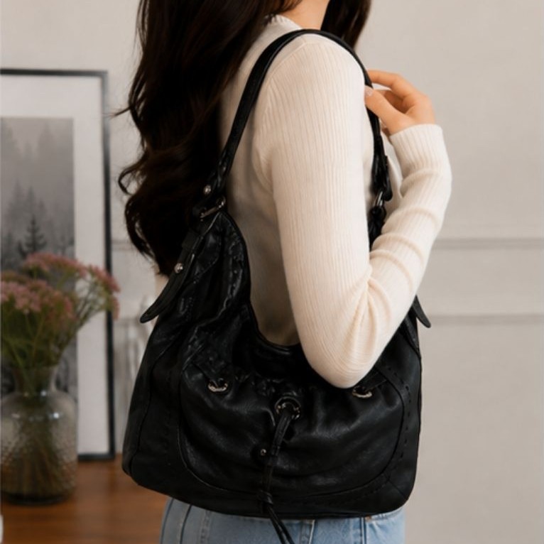 B MAKOWSKY BAG/PRELOVED BAG/TAS KULIT ASLI/TAS HOBO KULIT ASLI/TAS HOBO KULAS/TAS PL KULIT ASLI