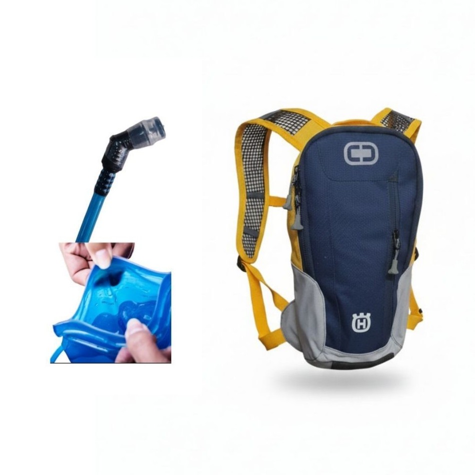 Tas Pria Ransel Hydropack Slim Husqvarna Ktm Trabas Olahraga Outdoor