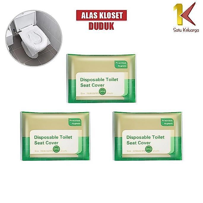 Promo [COD] SK C1297 Toilet Seat Cover Alas Duduk Closet Disposable Diskon