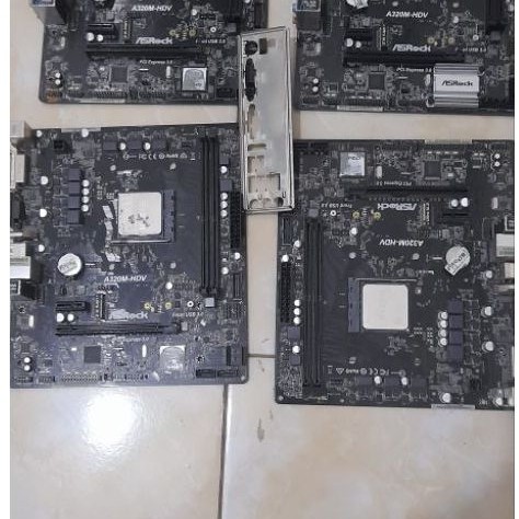 Motherboard ASRock A320M-HDV dan A320M-KS2 bekas PC Desktop