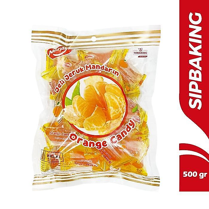 Naraya Jelly Jeruk Mandarin Orange 500Gr Halal