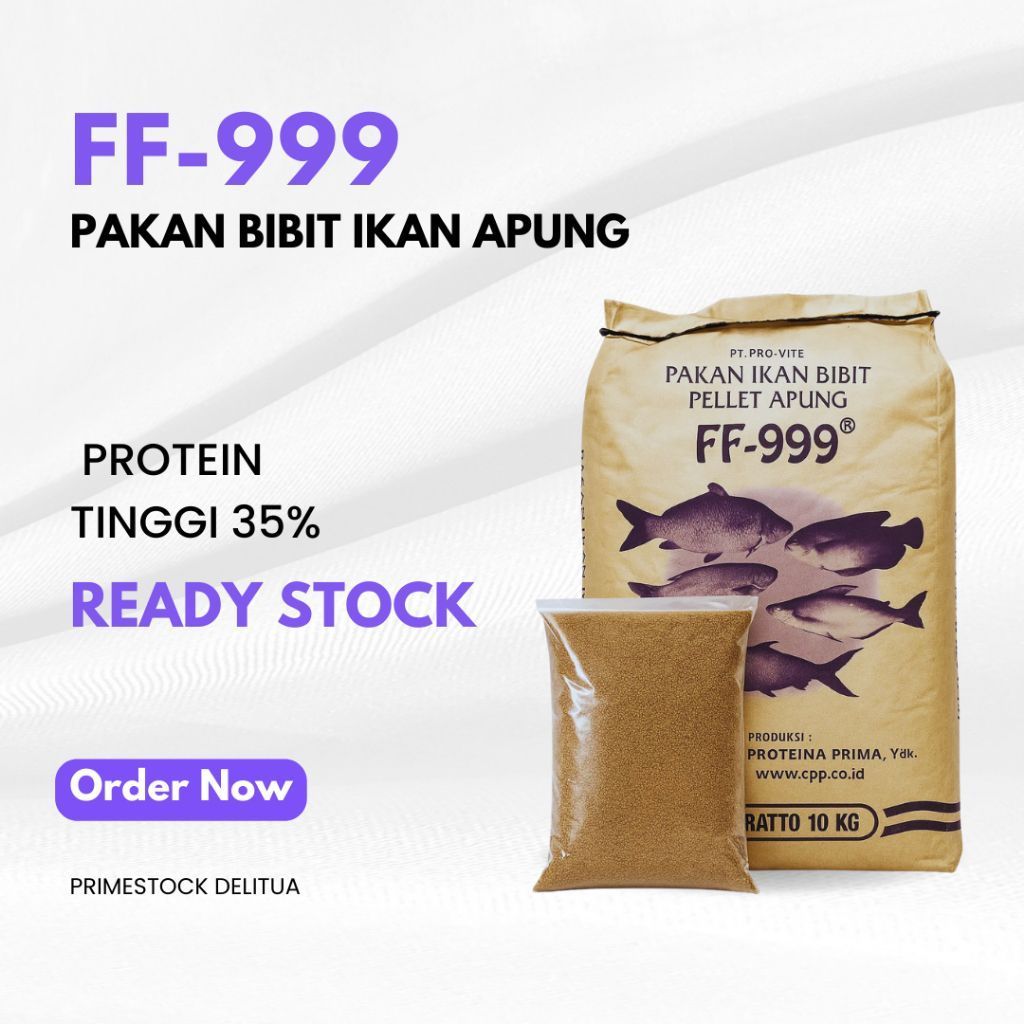FF 999 PAKAN BIBIT IKAN APUNG