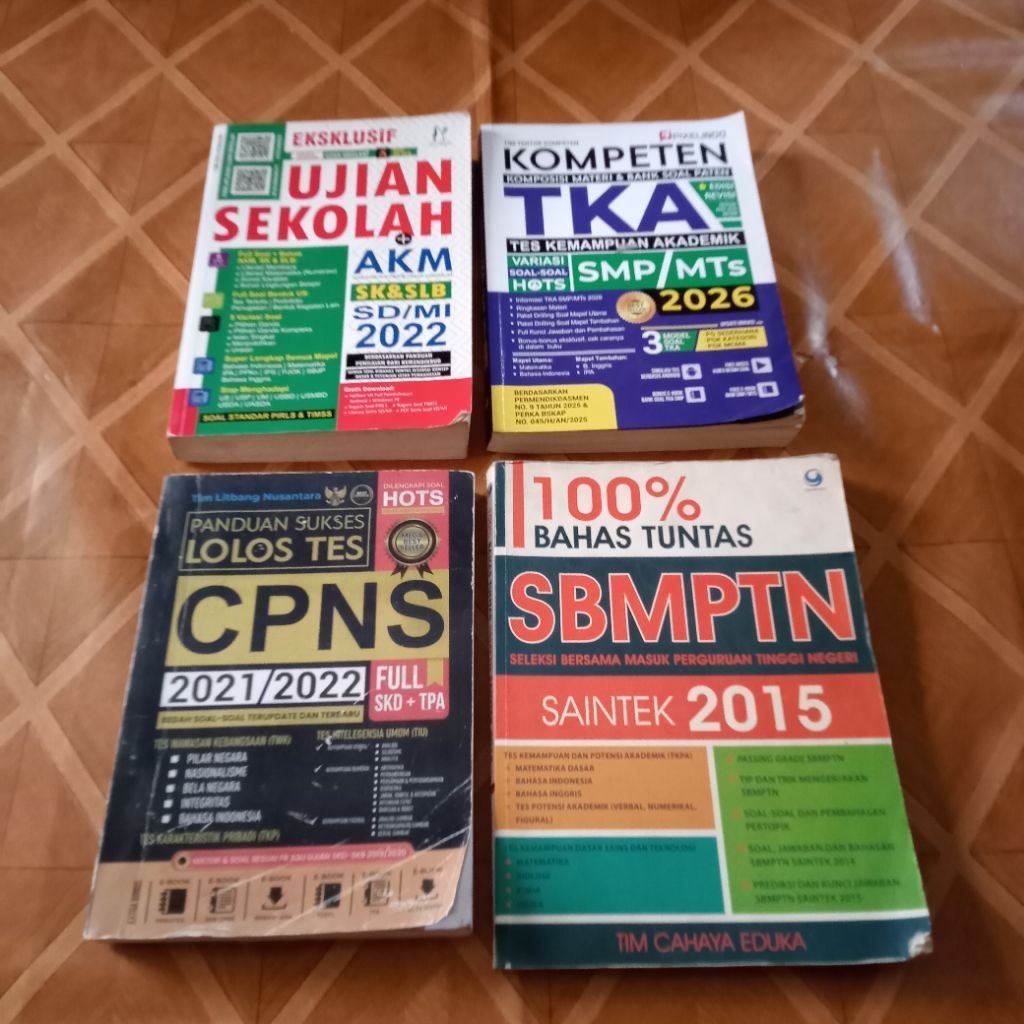(PRELOVED) BUKU KOMPETEN TKA SMP MTs 2026