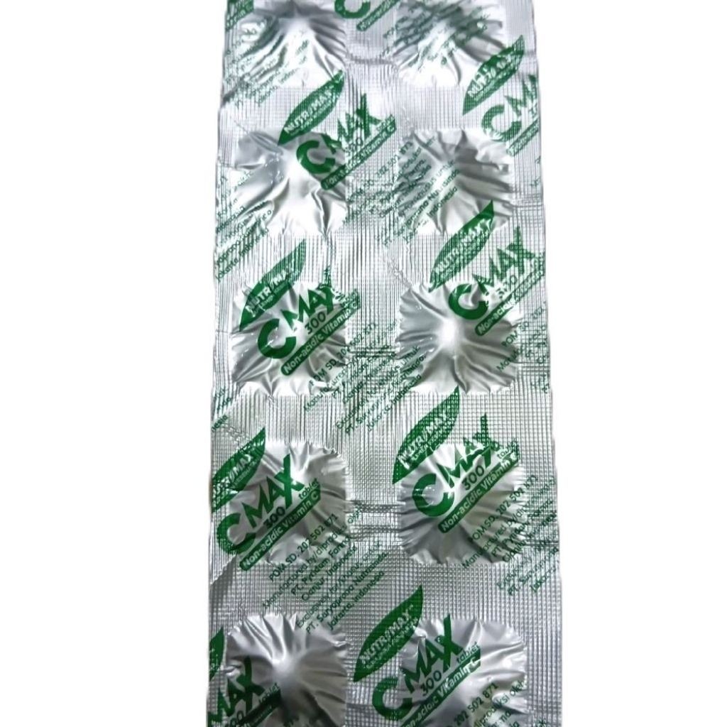 (Murah) Cmax 300 Strip 100% Original Eceran