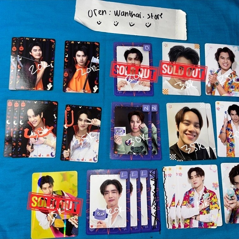 [Official PC] Ohm Pawat | GMMTV Thailand | OhmNanon | Bad Buddy | Kidnap | The Shipper | Photocard |