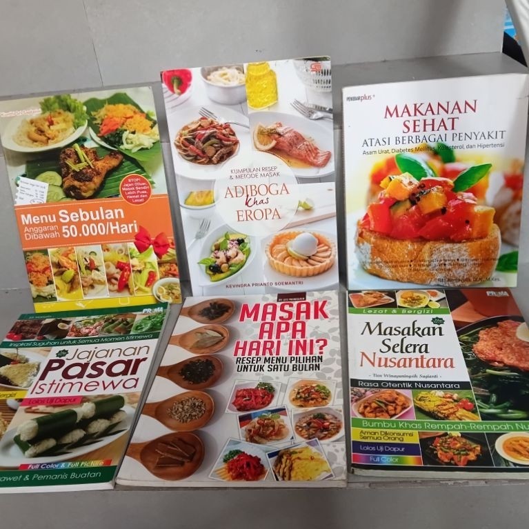 buku resep masakan sehat catering bekal nusantara