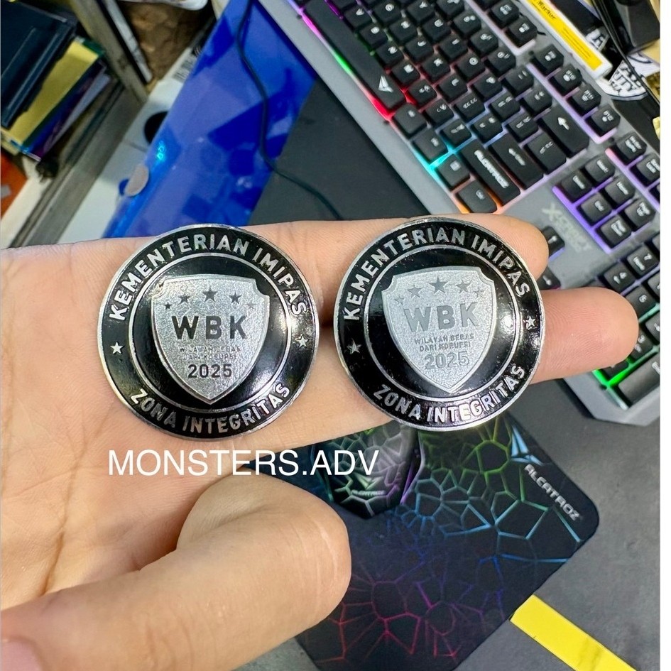 Pin WBK Kementrian Imipas / Pin Wbk Magnet