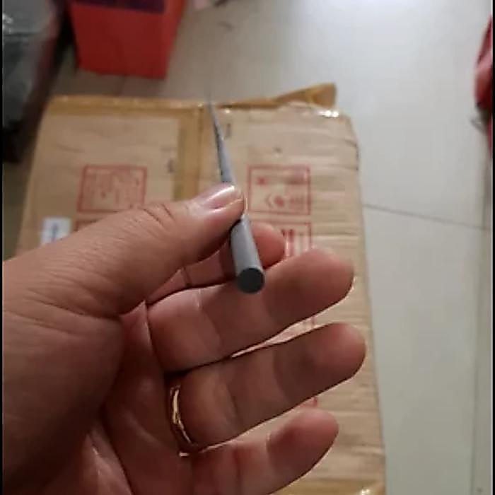 bahan carbon solid 90cm blank solid carbon full
