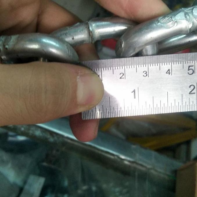 Craft- Rantai Besi 10Mm / Rantai Kapal 10Mm / Rantai Besar / Rantai Galvanis