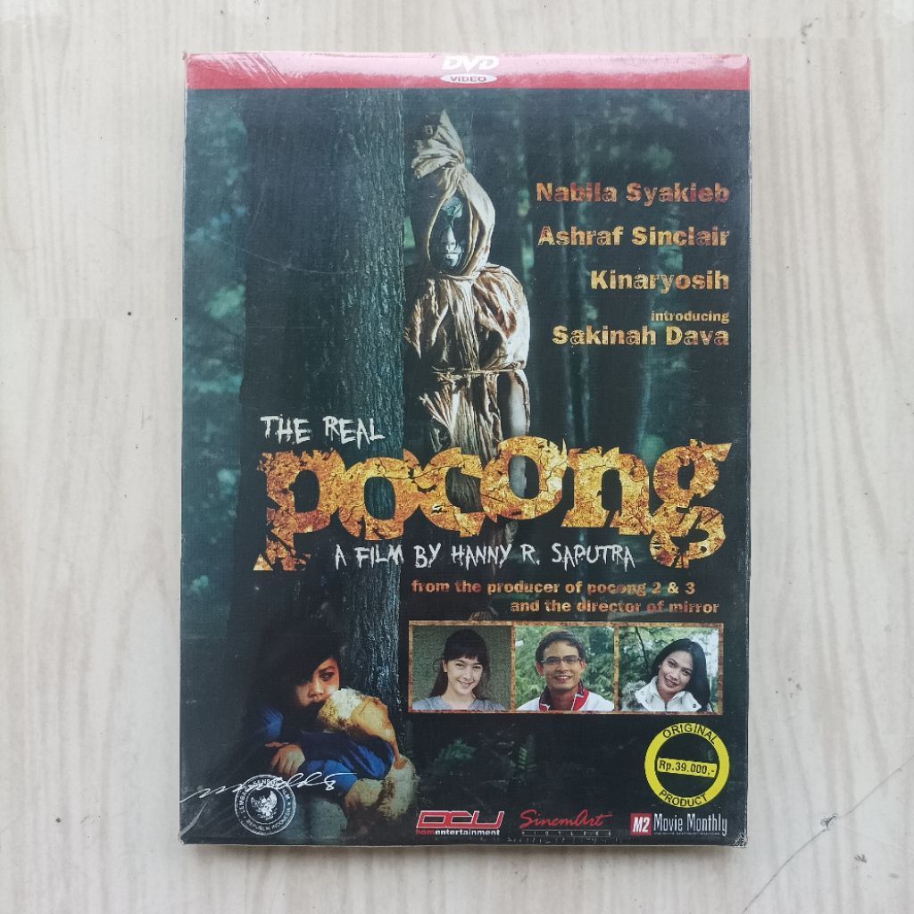 Original Rare DVD Film Indonesia The Real Pocong Movie New Segel