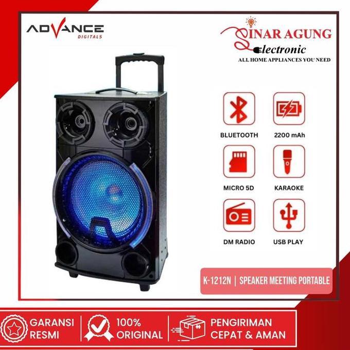 EVAHI ADVANCE K-1212N / K1212N SPEAKER MEETING PORTABLE 12 INCH