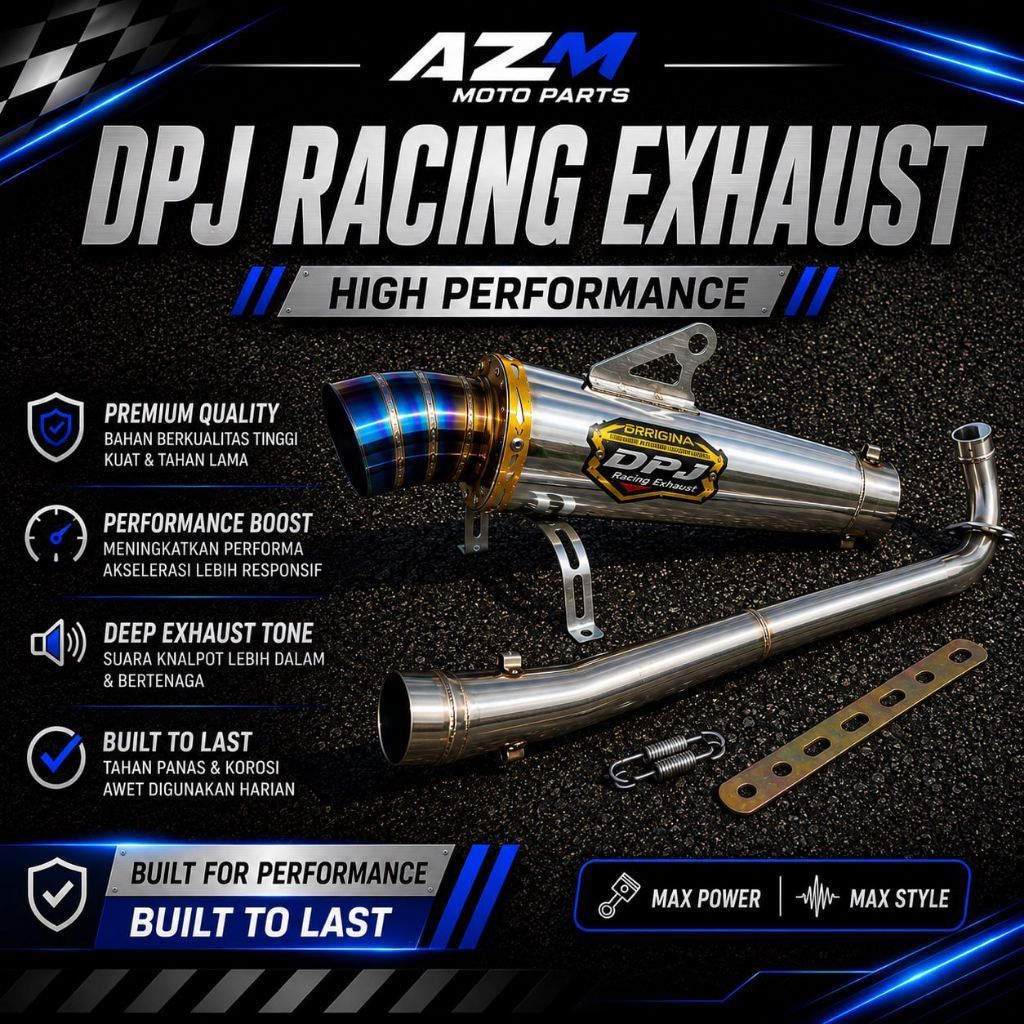 Knalpot DPJ Knalpot Racing Dpj Satria Fu Jupiter Mx Old/New Sonic MX King Supra Gtr