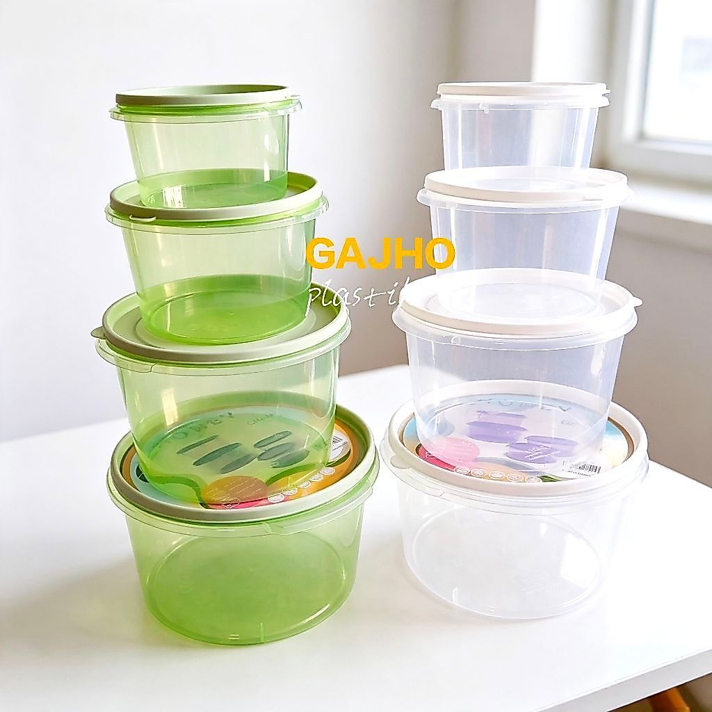 ( 1 set  ) TOPLES CALISTA HONEY SET 4 PCS/ Toples beranak toples kerupuk cemilan permen toples lebar