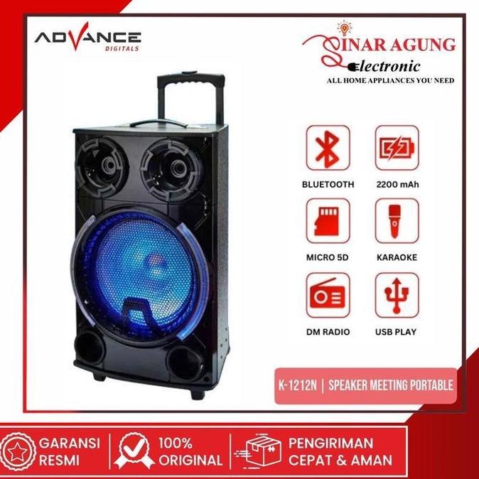 IROSAKA ADVANCE K-1212N / K1212N SPEAKER MEETING PORTABLE 12 INCH
