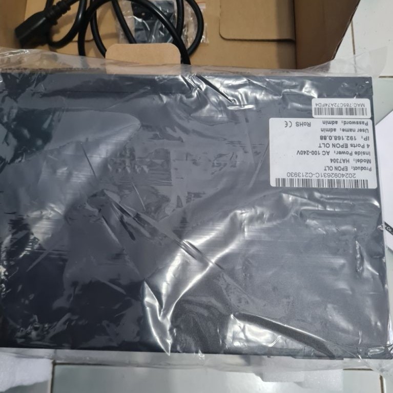olt epon 7304 hioso bekas 98% mulus minus pemakaian