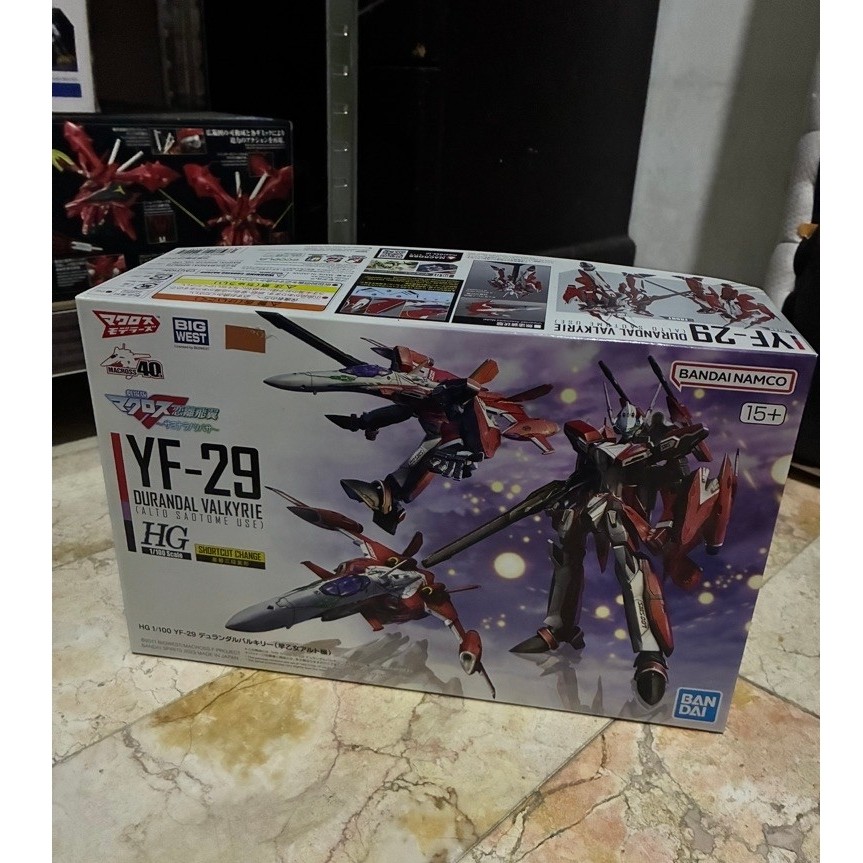 HG YF-29 Durandal (Macross Frontier)