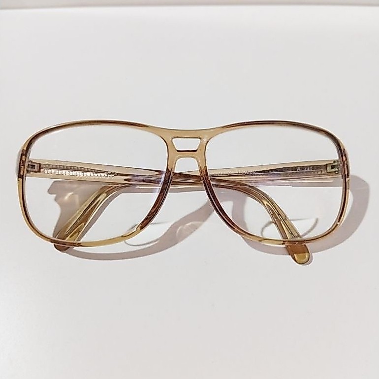 Vintage 1980s Rodenstock Markus Eyewear, Oversized Double Bridge Aviator Style