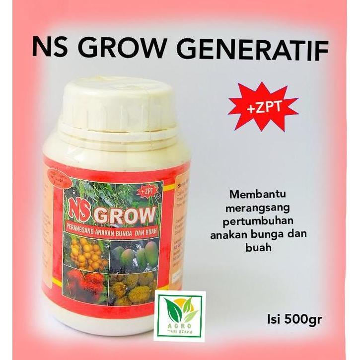 PUPUK NS GROW mempercepat pertumbuhan Anakan Bunga dan Buah