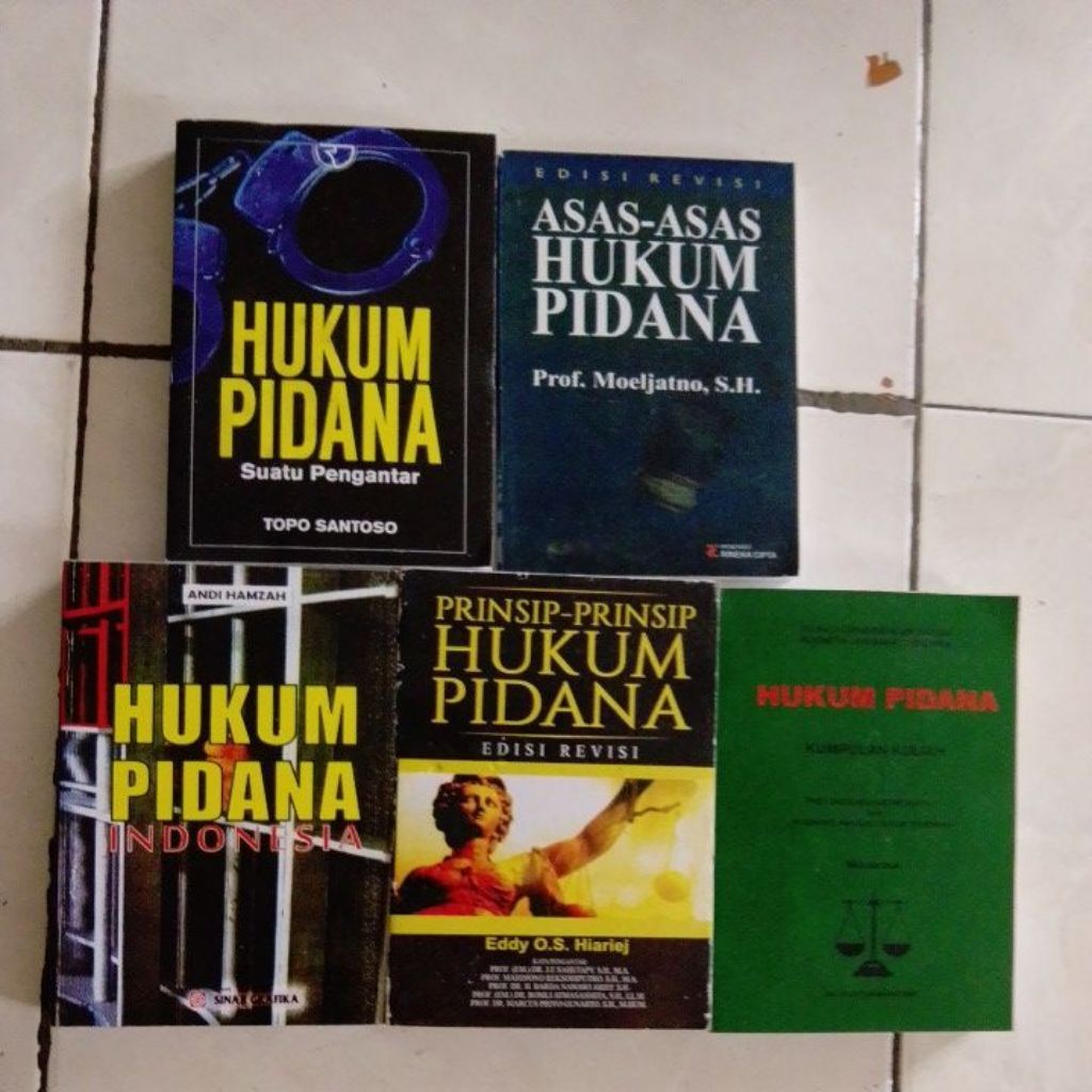 hukum pidana suatu pengantar, asas asas hukum pidana, hukum pidana Indonesia, hukum pidana edisi rev