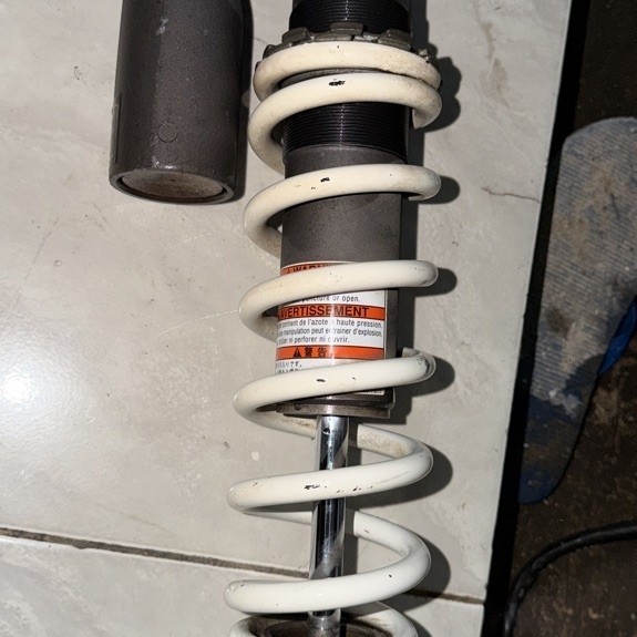 shock belakang klx 250