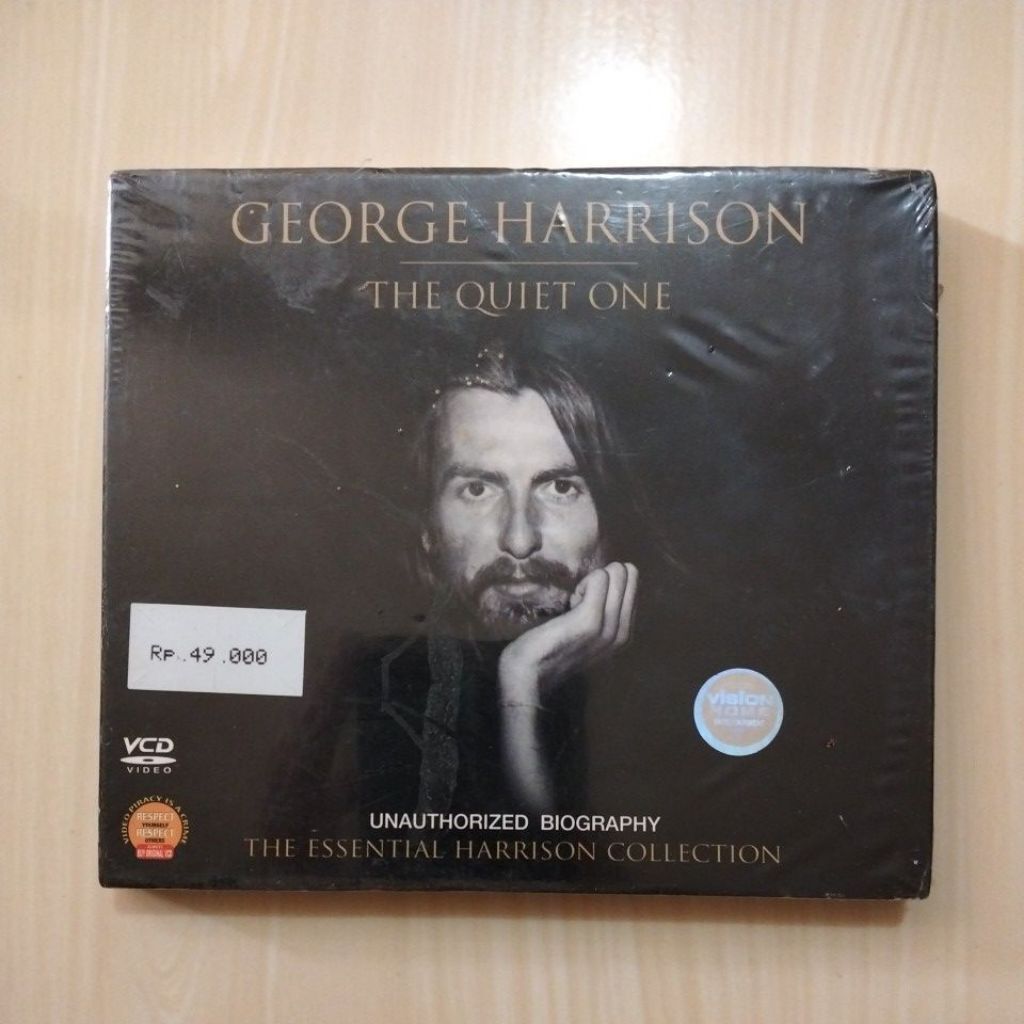 GEORGE HARRISON - THE QUITE ONE - VISION MUSIC - VCD - Segel Murah Original - C6