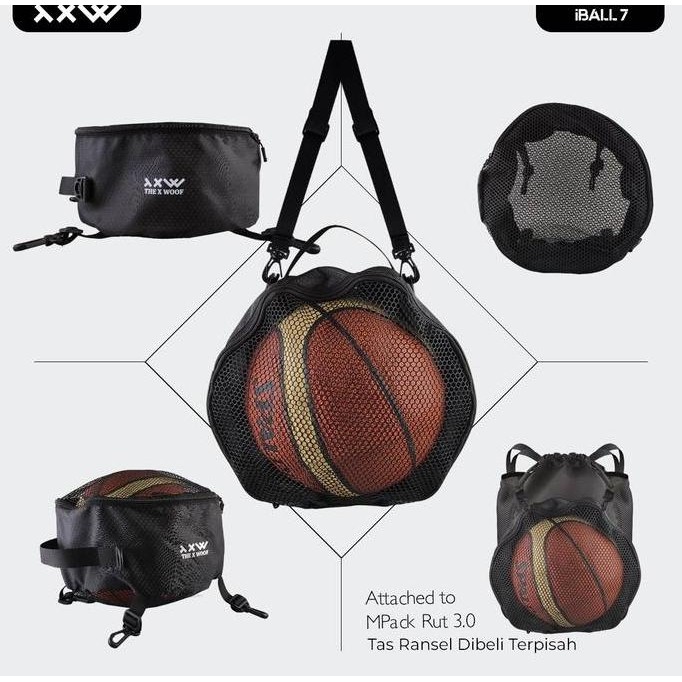 The X Woof iBall1-To Sarung Bola Basket Tas Basket Tas Bola Basket Tas Sepak Bola Tas Futsal Tas Bol
