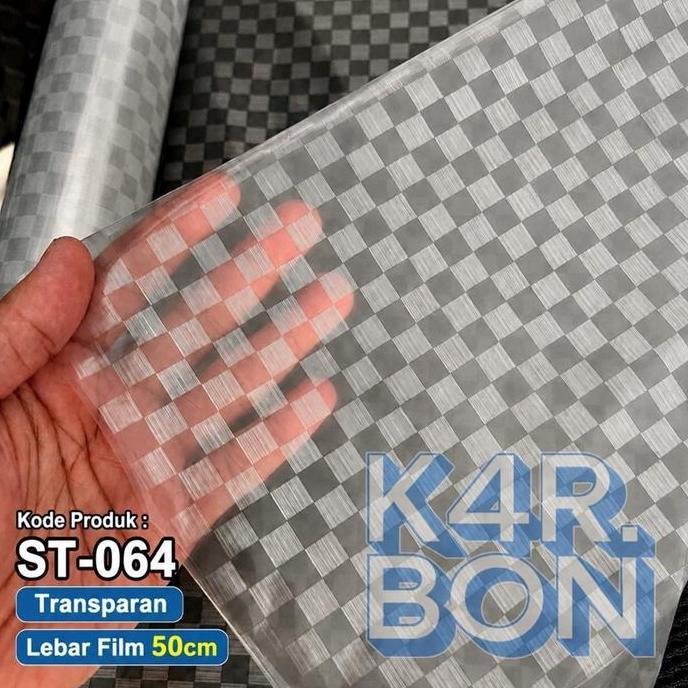 Promo Carbon celup WTP Motif Spreadtow Transparan Diskon